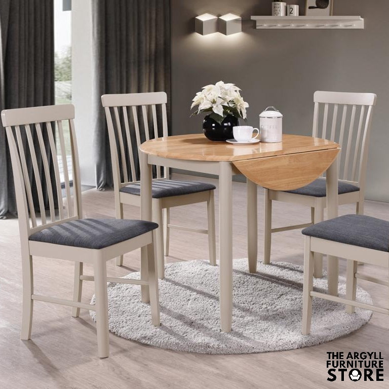 Altona Round Drop Leaf Dining Table