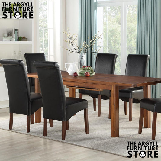 ANDORRA 120CM EXTENSION DINING SET