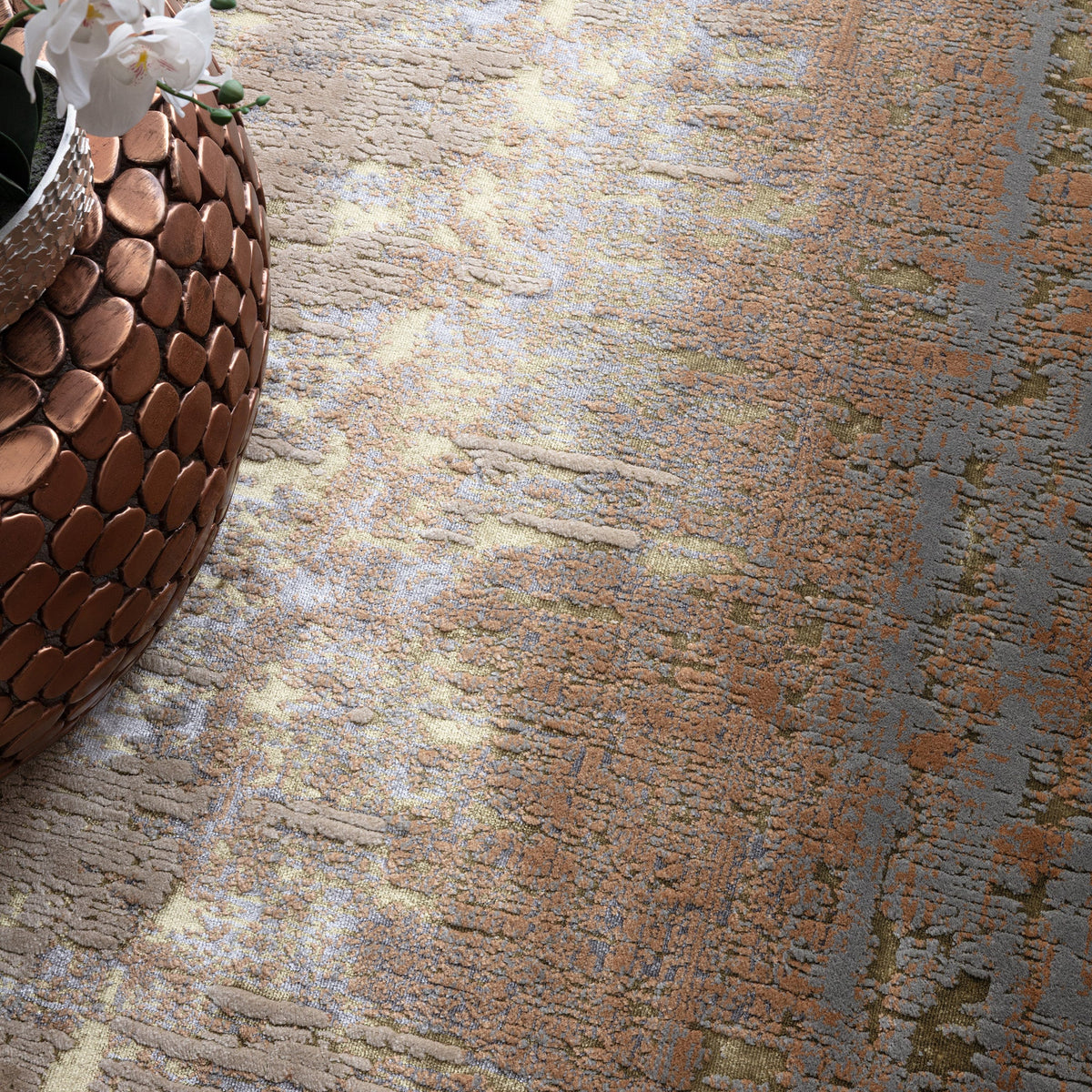 Aurora Dune Metalic Rug