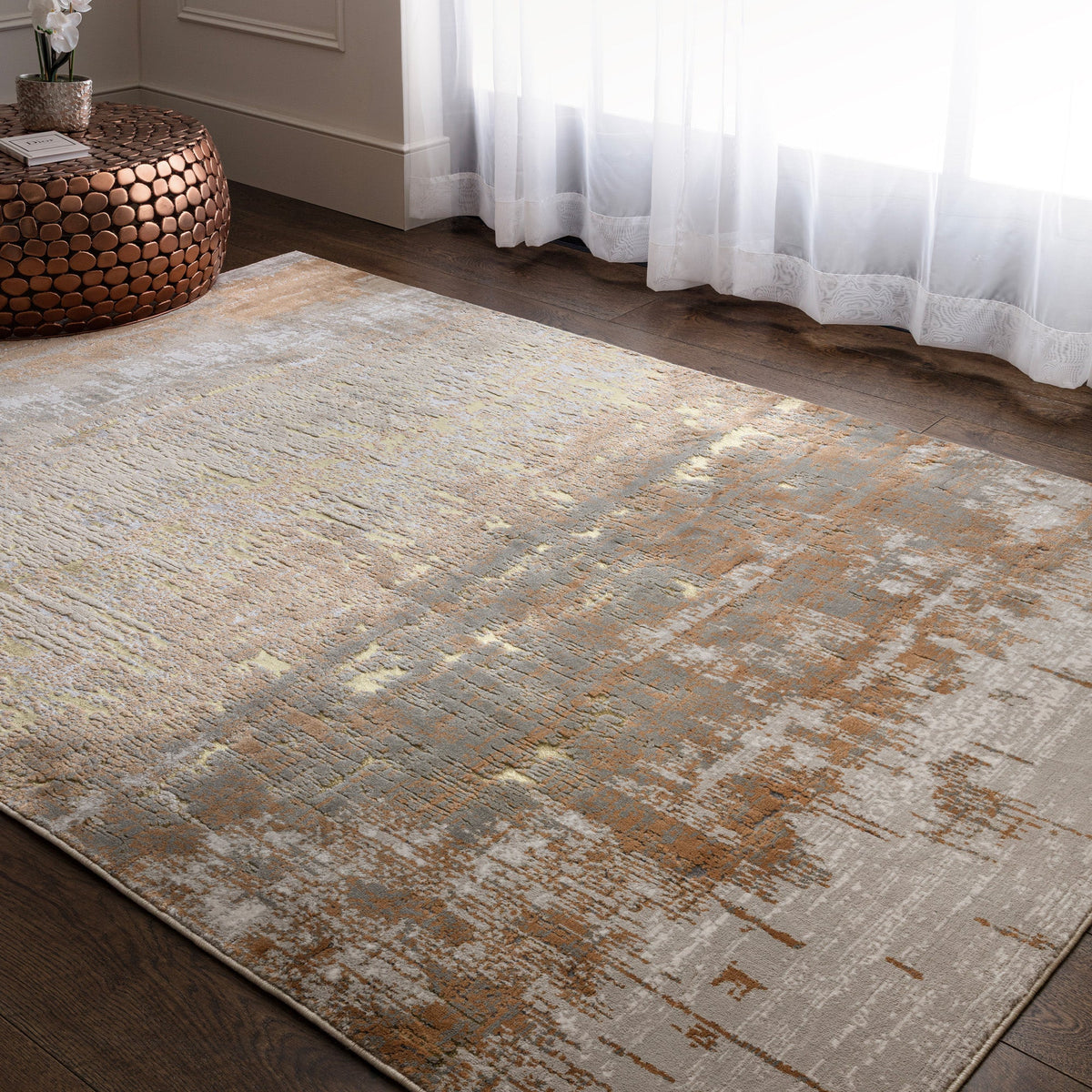 Aurora Dune Metalic Rug