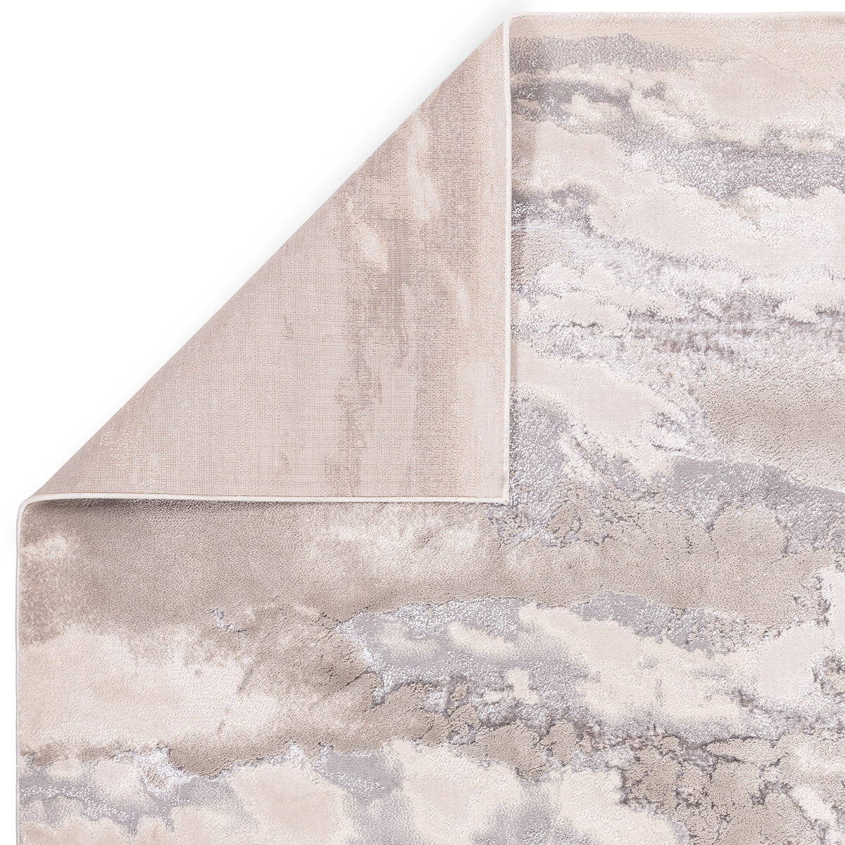 Aurora Cloud Metalic Rug