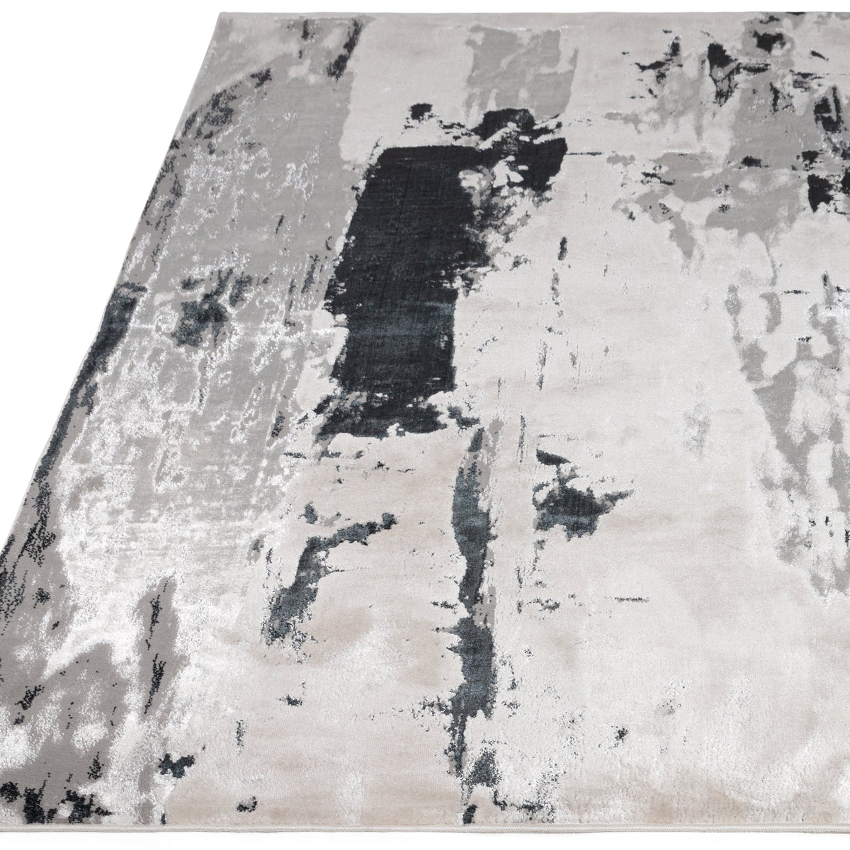 Aurora Galaxy Metallic Gold Rug