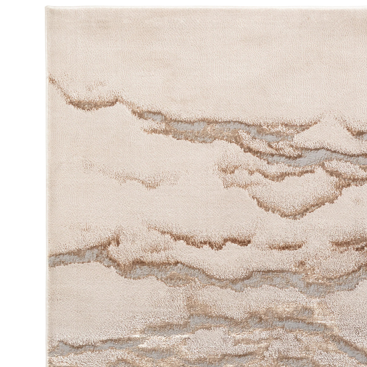 Aurora Linea Metallic Rug