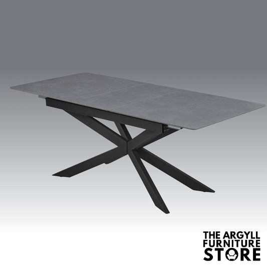 Azzurra Sintered Stone 160cm Extension Dining Table