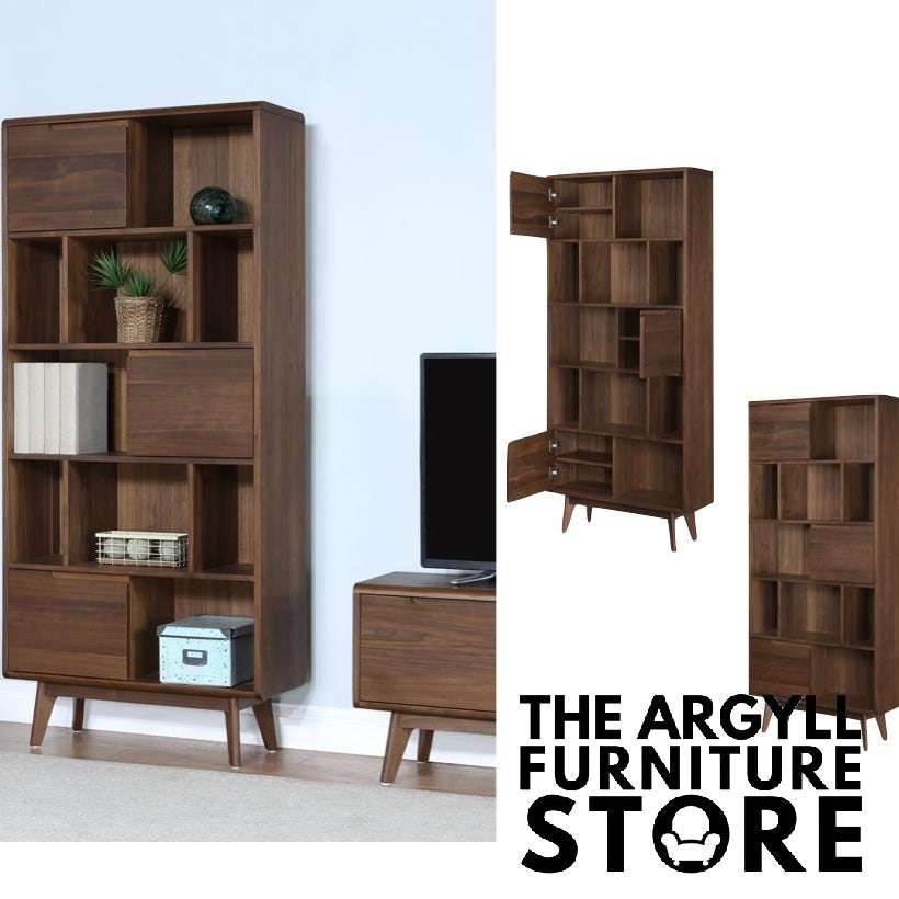 Carrington Large Double Bookcase