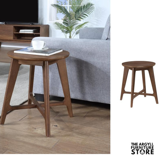 Carrington Round Lamp Table