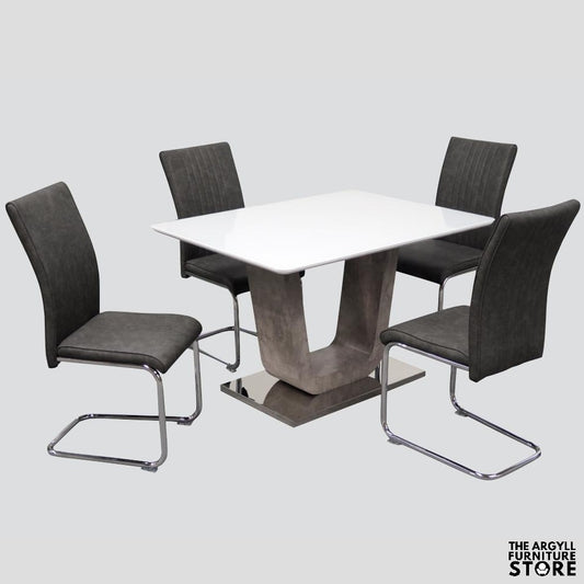 Castello 120cm Fixed Dining Set