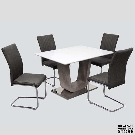 Castello 120cm Fixed Dining Table