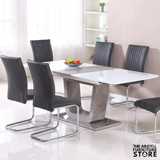 Castello 160 Cm Extension Dining Set