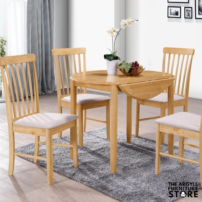 Cologne Round Drop Leaf Table