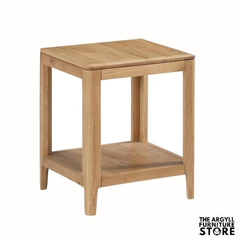 Dunmore Oak End Table