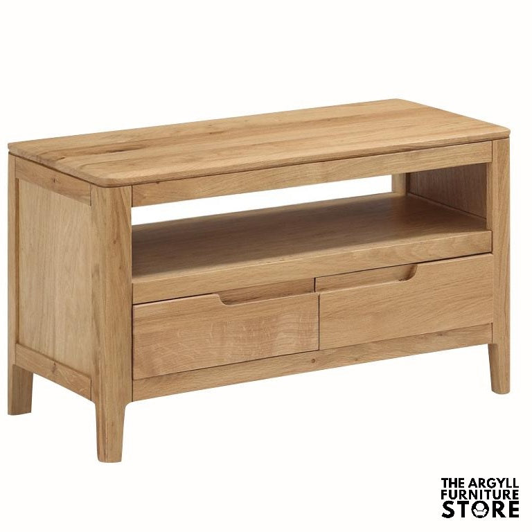 Dunmore Oak Small TV Unit