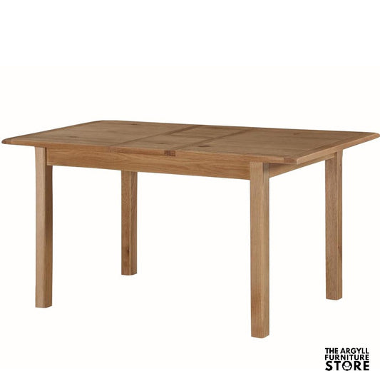 Kilmore Oak 4x2.5 Extension Dining Table