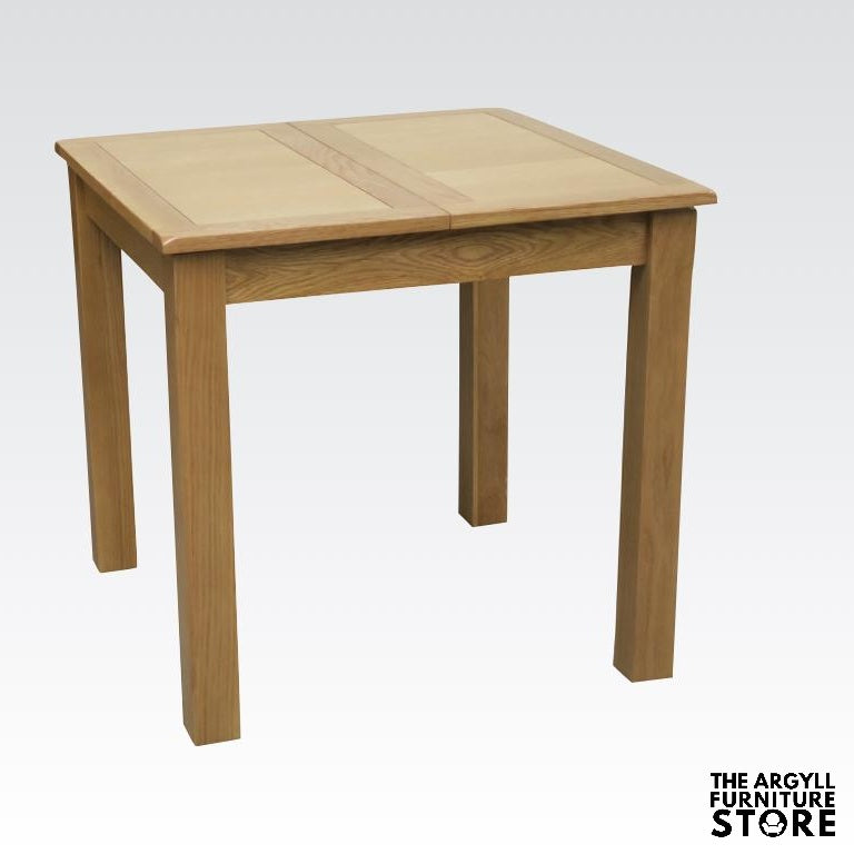 Kilmore Oak 80cm Extension Dining Table