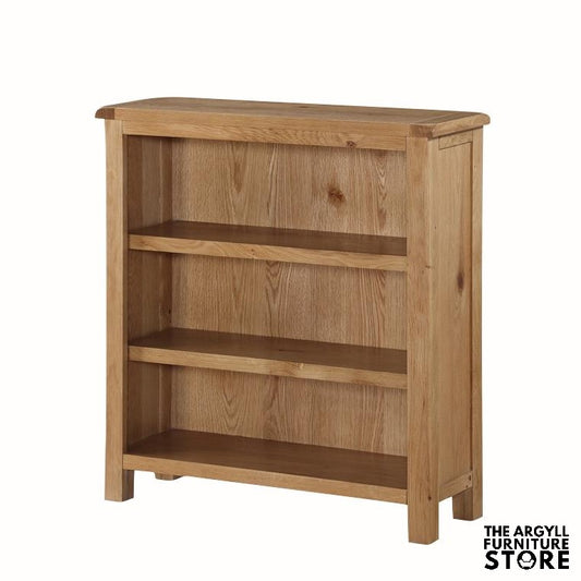 Kilmore Oak Low Bookcase