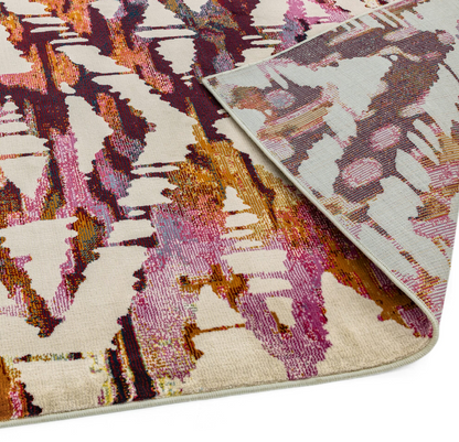 Amelie Diamond Flatweave Multi Colour Rug