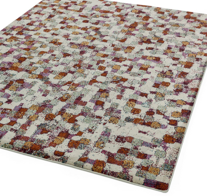Amelie Pixel Flatweave Multi Colour Rug AM09