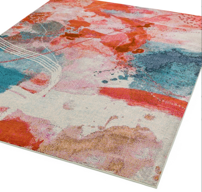 Amelie Sundown Flatweave Multi Colour Rug AM06