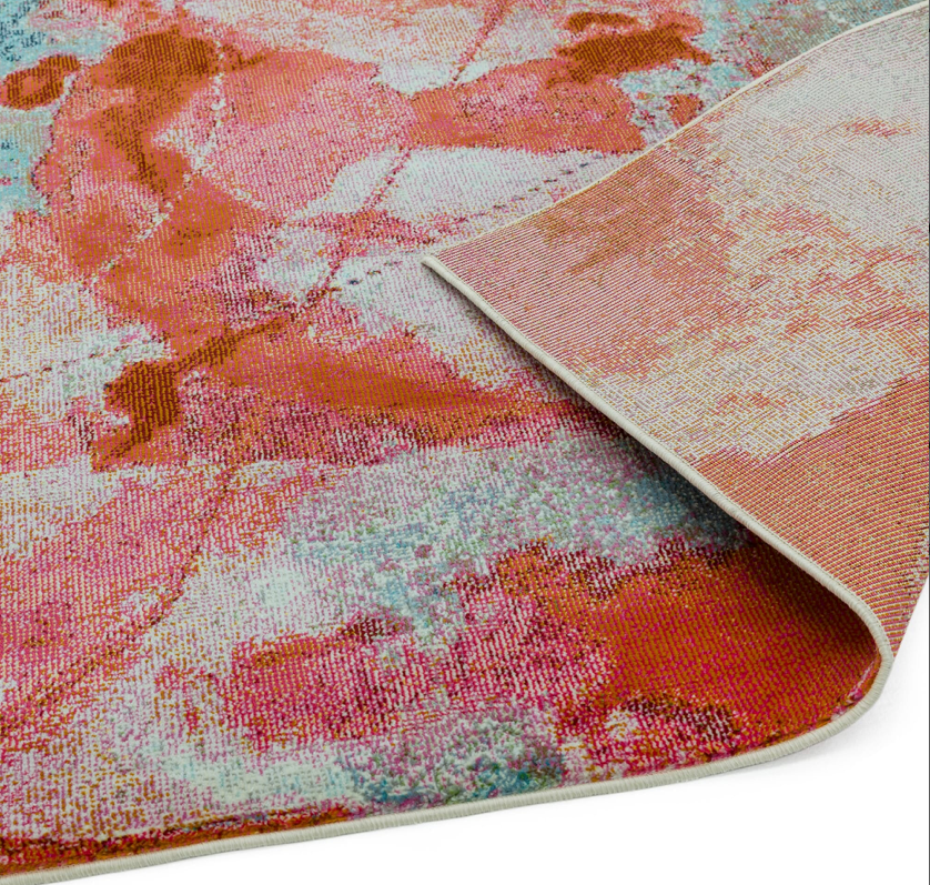 Amelie Sundown Flatweave Multi Colour Rug AM06