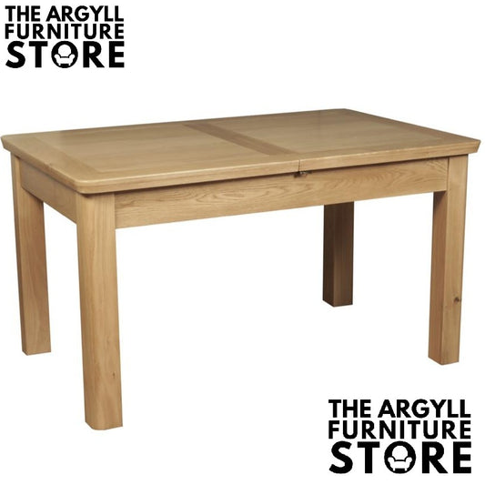 Treviso 140cm Butterfly Extension Dining Table