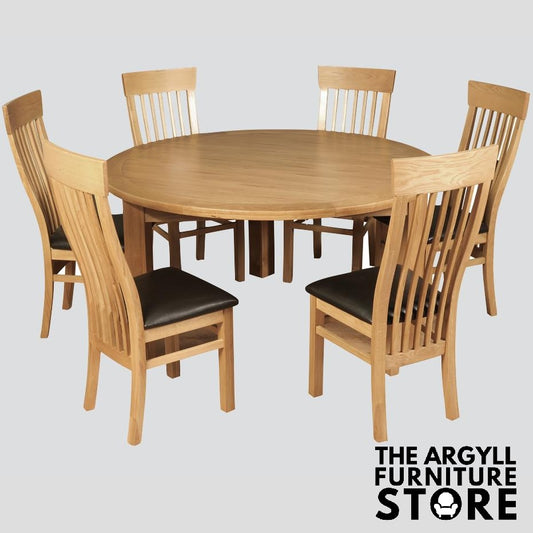 Treviso 150cm Round Dining Table Only