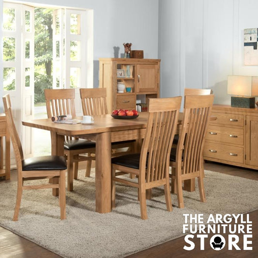 Treviso 6' Extension Dining Set (6 Chairs)