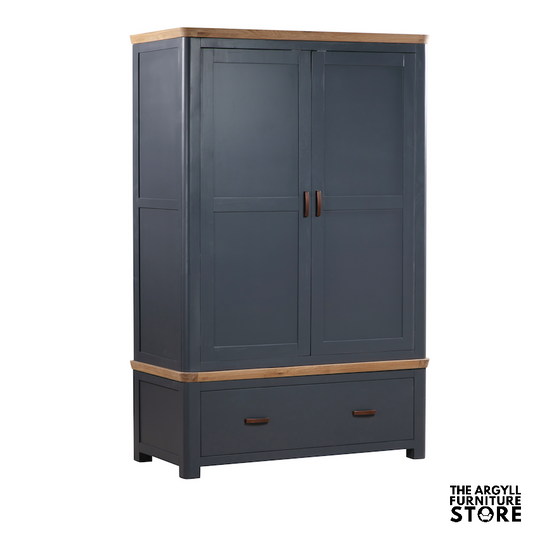 Treviso Midnight Double Wardrobe