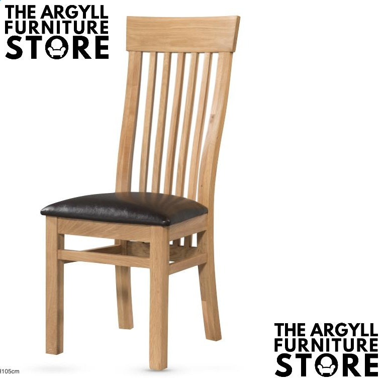 Treviso Oak Dining Chair (Assembled)
