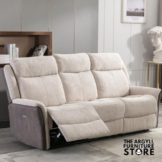 Treyton Fusion 3 Seater Electric Recliner