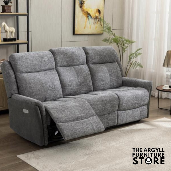 Treyton Fusion 3 Seater Electric Recliner