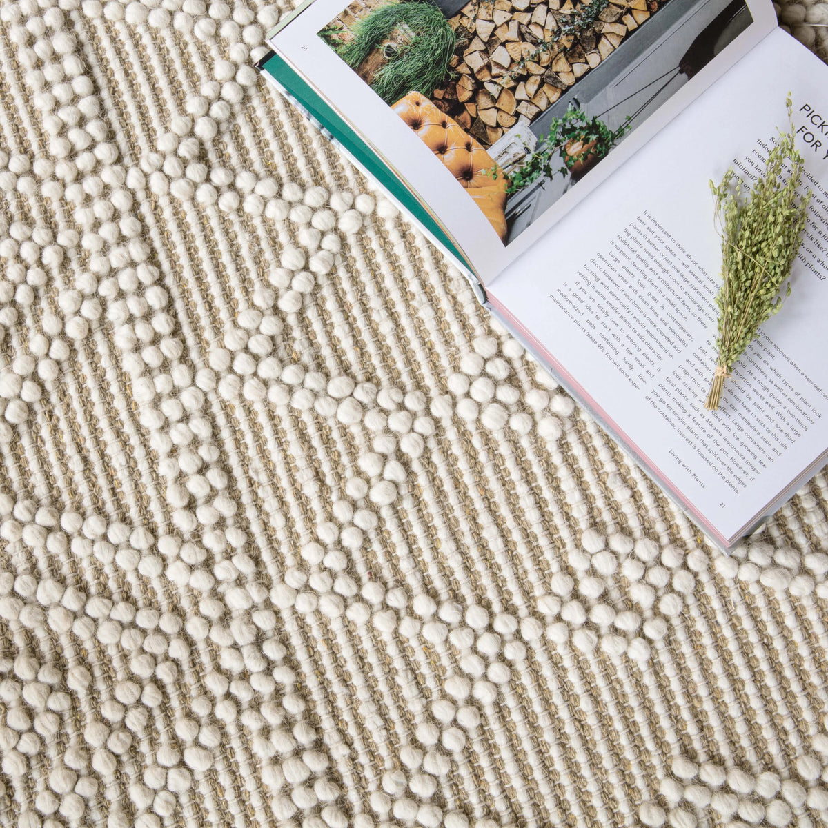 Asra Boho Wool Rug