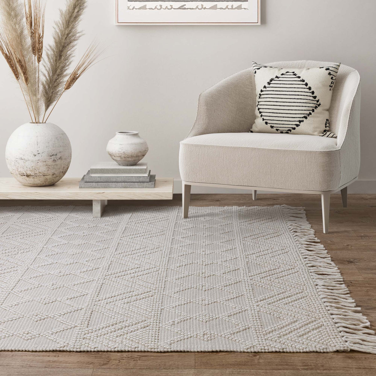 Asra Boho Wool Rug