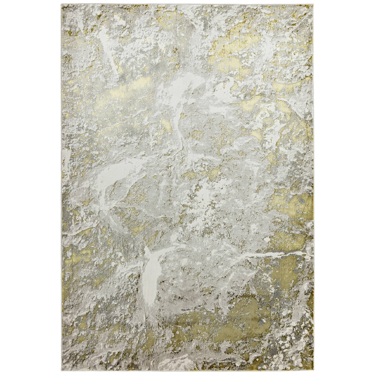 Aurora Lustre Metallic Gold Rug