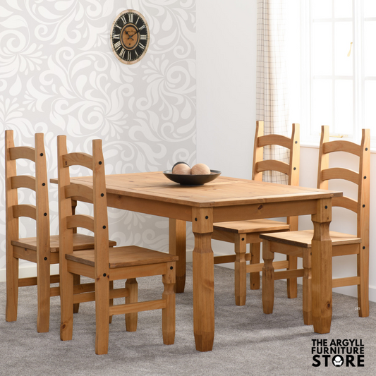Corona Dining Tables & Sets Distressed Waxed Pine