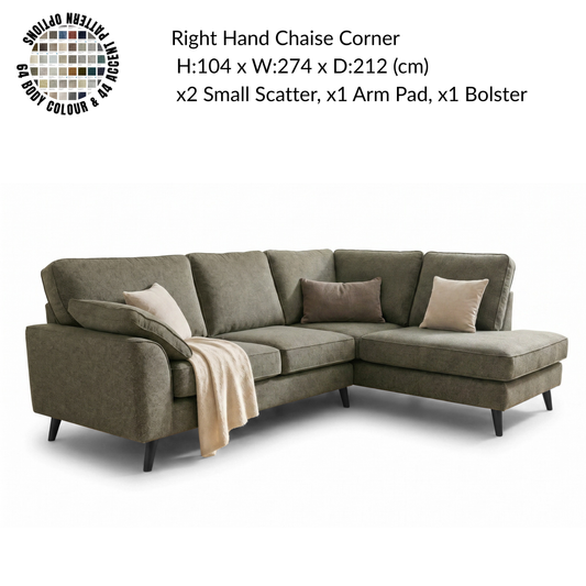 Theo Corner Chaise Sofa