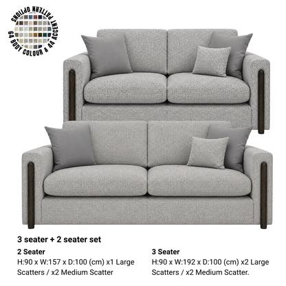 Soho 2 seater + 3 seater set