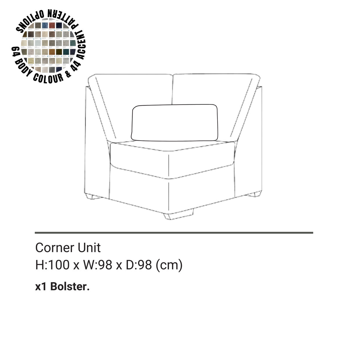 Soho Corner Single Unit