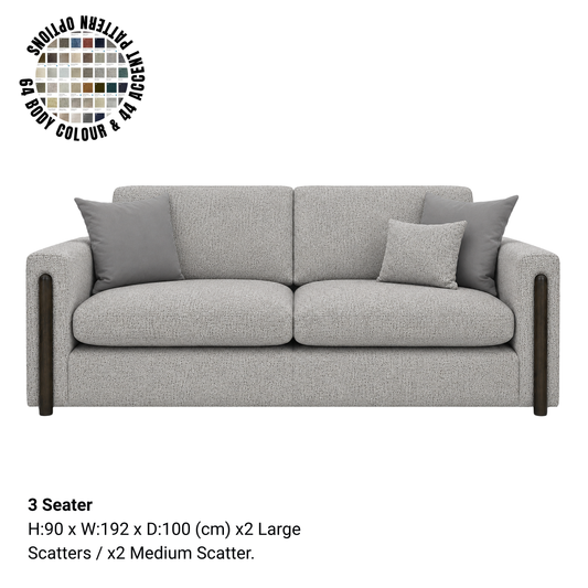 Soho 3 seater sofa