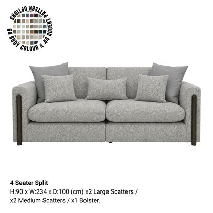 Soho 4 seater sofa