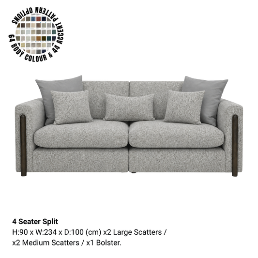 Soho 4 seater sofa