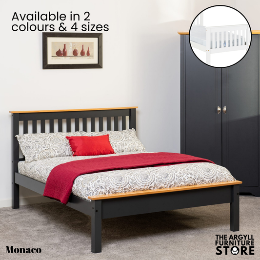 Monaco Bed Frame - Low End